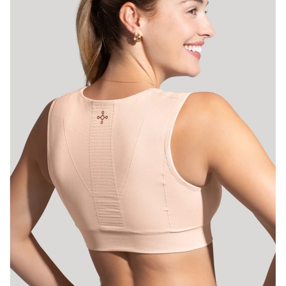 Tommie‎ Copper Women Back Support Bra Seamless Bra Pink Copper Znergy S 9012WR